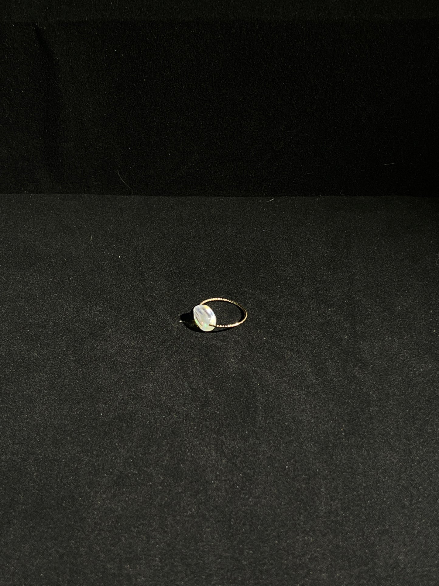 Minimalist Clear Quartz Ring