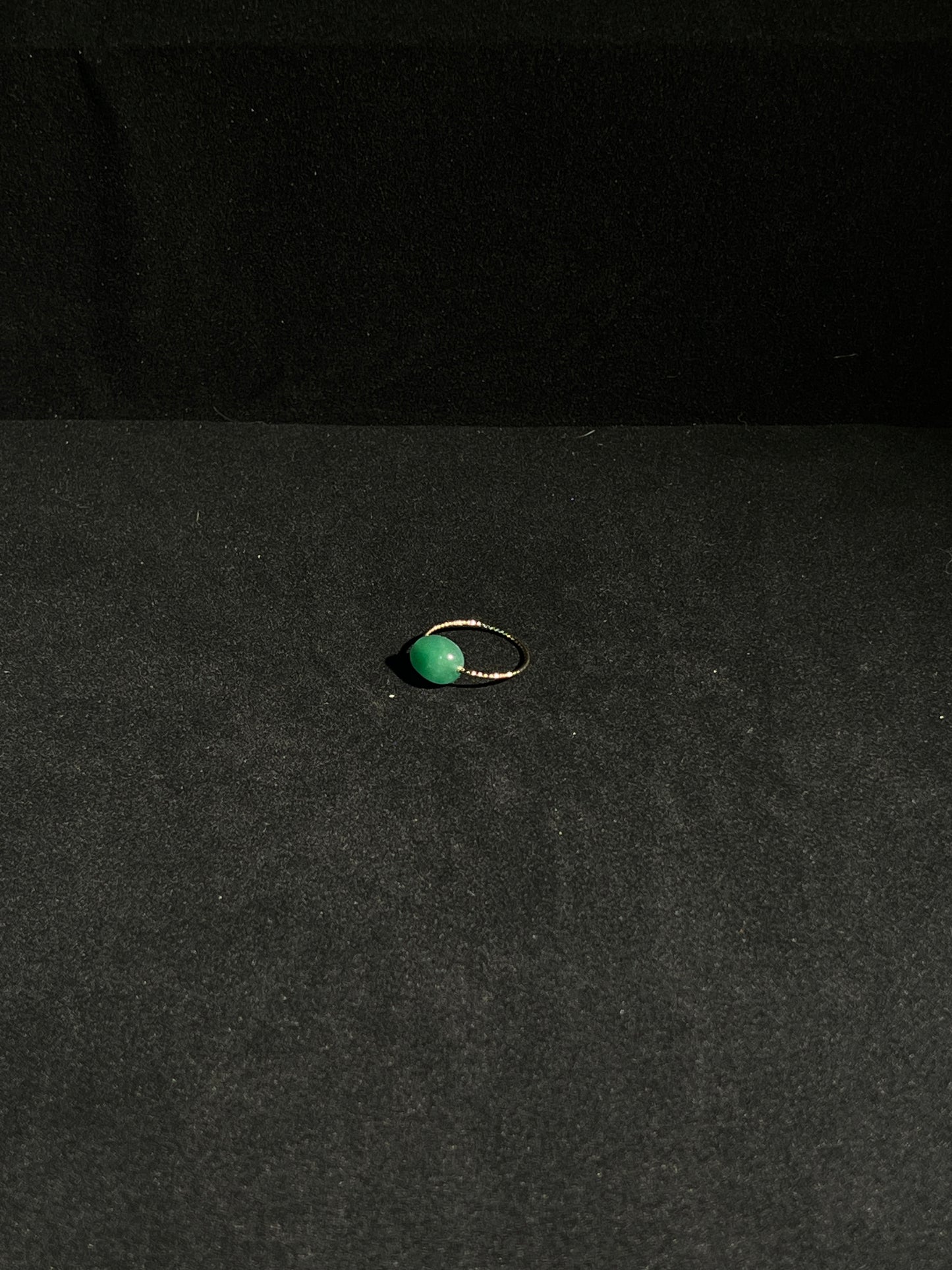 Minimalist Fluorite Ring