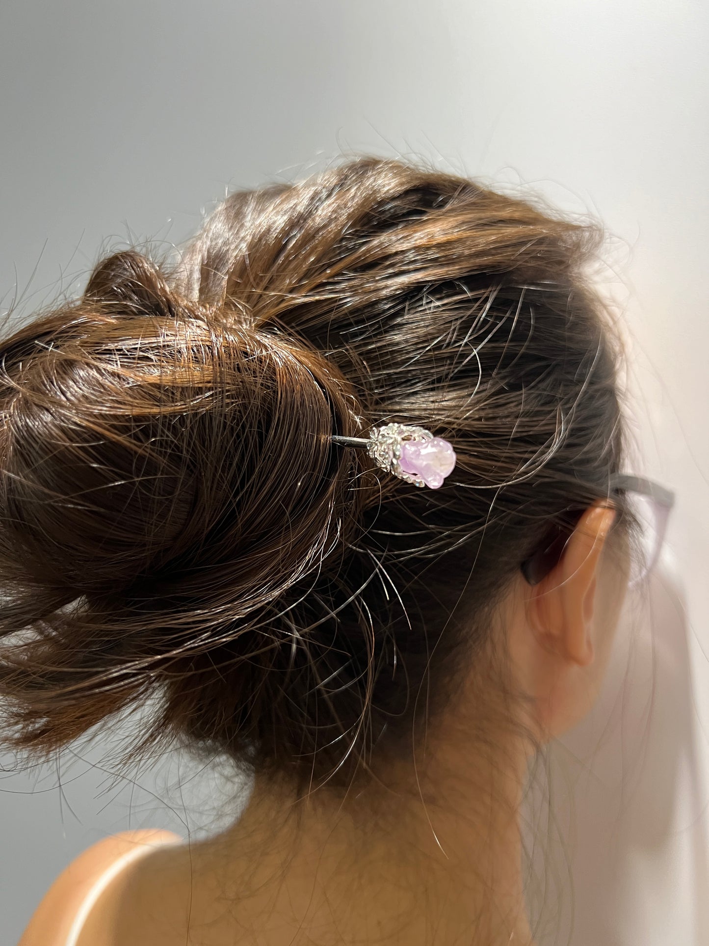 Crystal Chip Hairpin