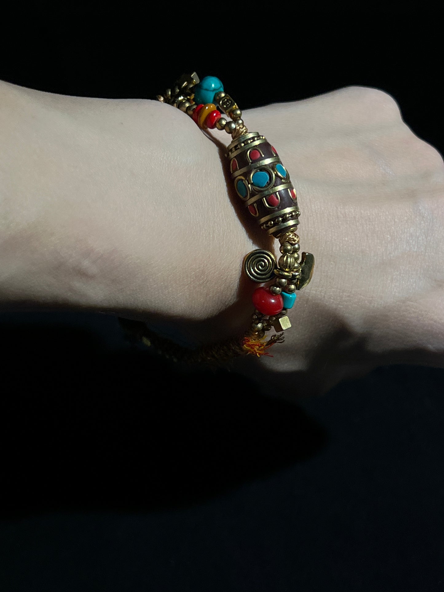 Tibetan Wax Rope Bracelet