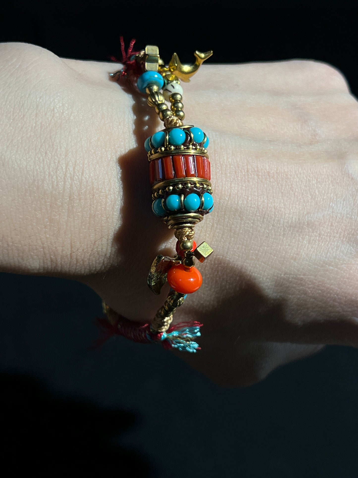 Tibetan Wax Rope Bracelet