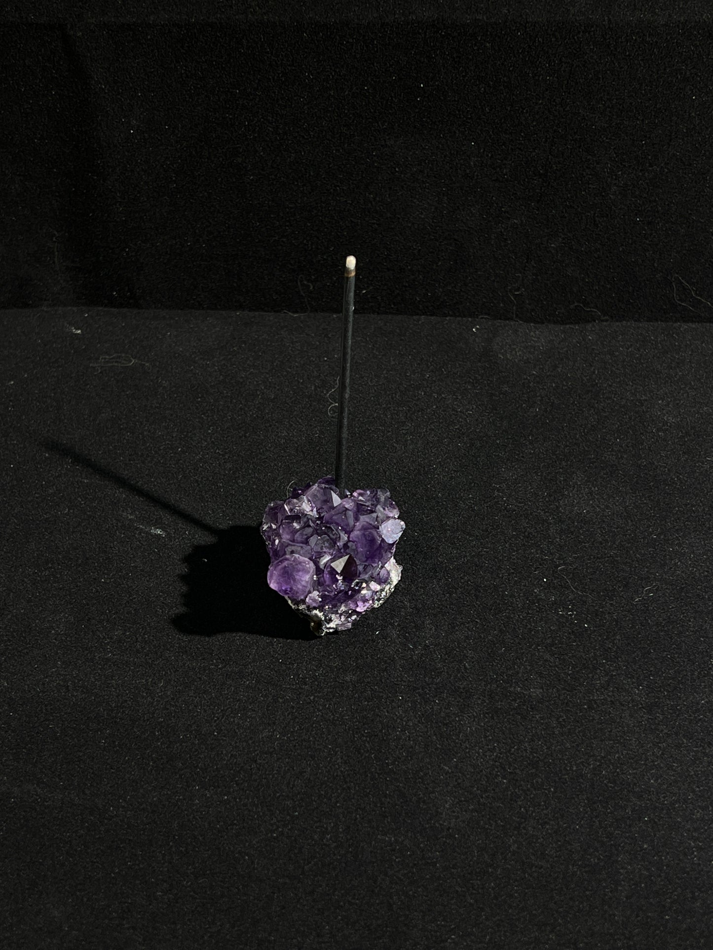 Amethyst Cluster Incense Holder